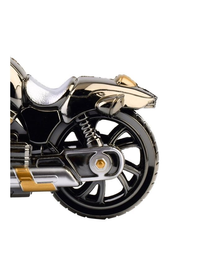 نيبمينينت ساعة منبه بنمط دراجة نارية ذهبي/فضي/رمادي - Image 5