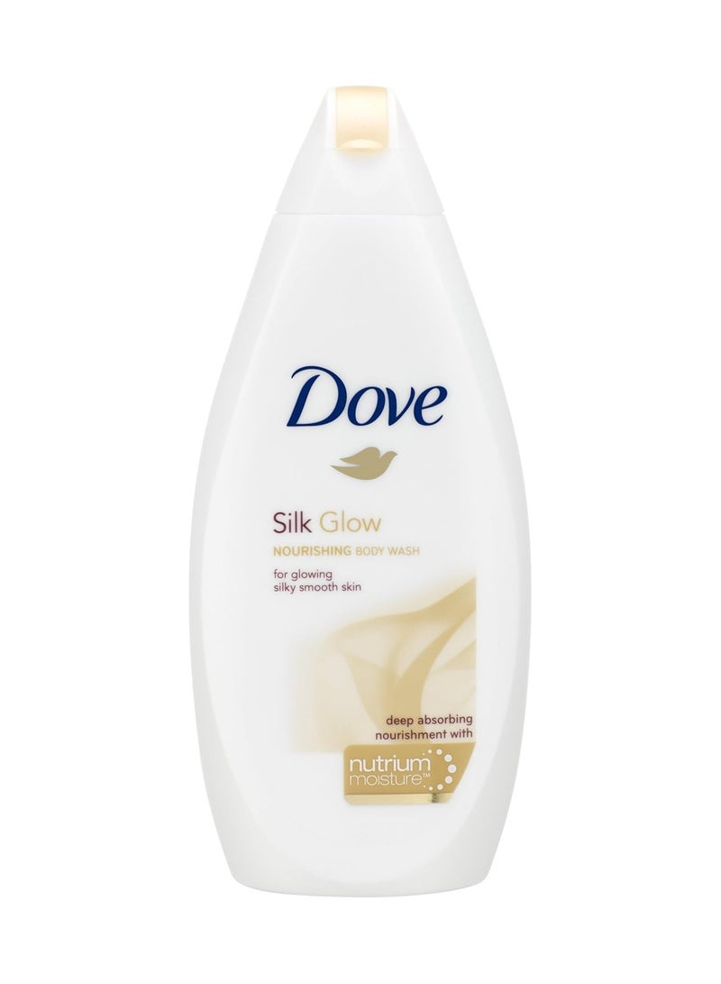 Dove Silk Glow Body Wash 500ml