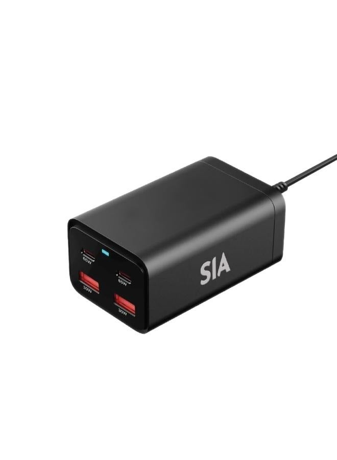 sia VoltBase 100w PD3.0/QC3.0/PPS desktop charger with 4 ports - Image 1
