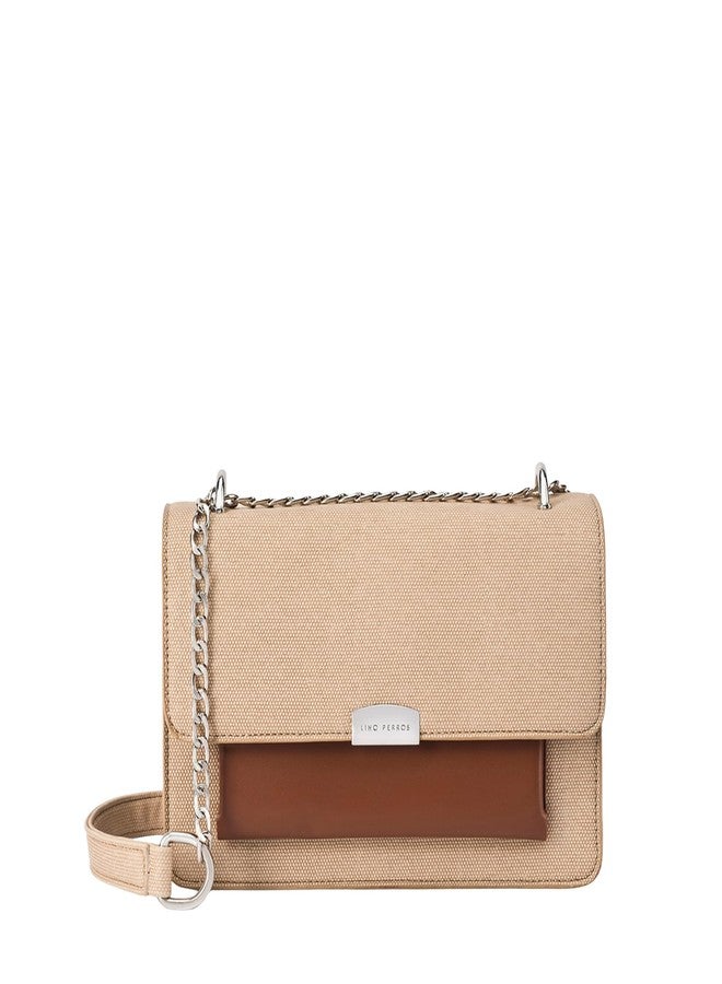 Lino Perros Texas Highlife Beige Shoulder Bag - Image 1