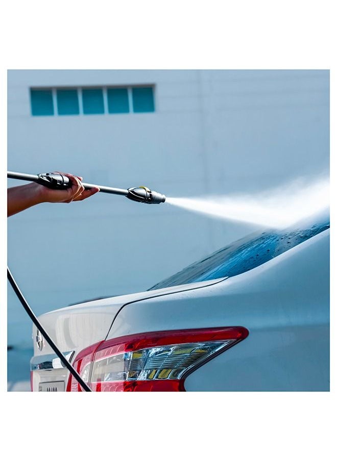GEEPAS High Pressure Electric Washer, 5M PVC Main Cable| 5M High Pressure Hose |Power Cleaner for Car, Home and Garden, Furniture | 105 Bar Water Jet  - Image 5