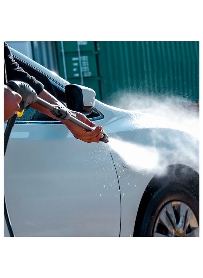 GEEPAS High Pressure Electric Washer, 5M PVC Main Cable| 5M High Pressure Hose |Power Cleaner for Car, Home and Garden, Furniture | 105 Bar Water Jet  - Image 4