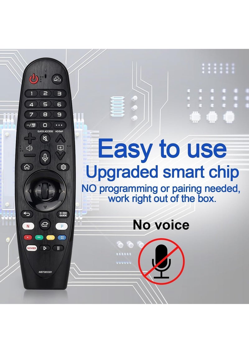 JAJEEK - New Magic Remote Control AN-MR20GA AKB75855501 for Smart TV 2020 – Universal Replacement Remote with Point & Click Function, Easy Navigation, Stable Signal, Long Battery Life for Seamless Control of Your Smart TV - Image 1