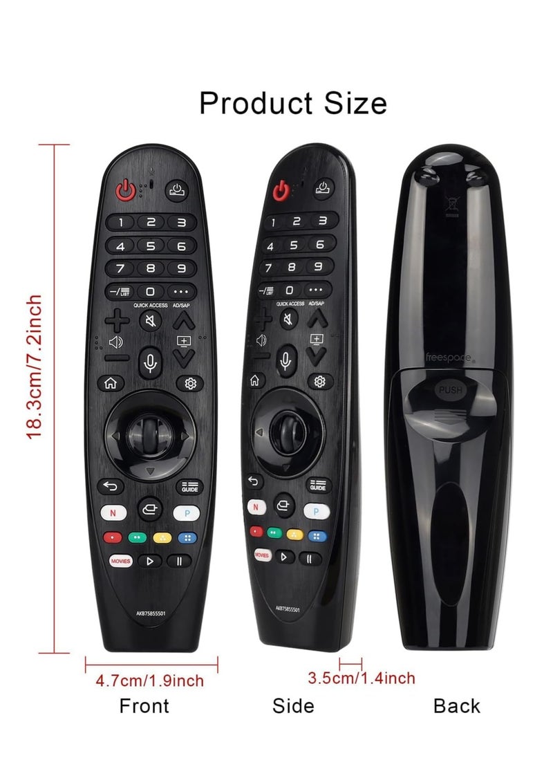 JAJEEK - New Magic Remote Control AN-MR20GA AKB75855501 for Smart TV 2020 – Universal Replacement Remote with Point & Click Function, Easy Navigation, Stable Signal, Long Battery Life for Seamless Control of Your Smart TV - Image 1