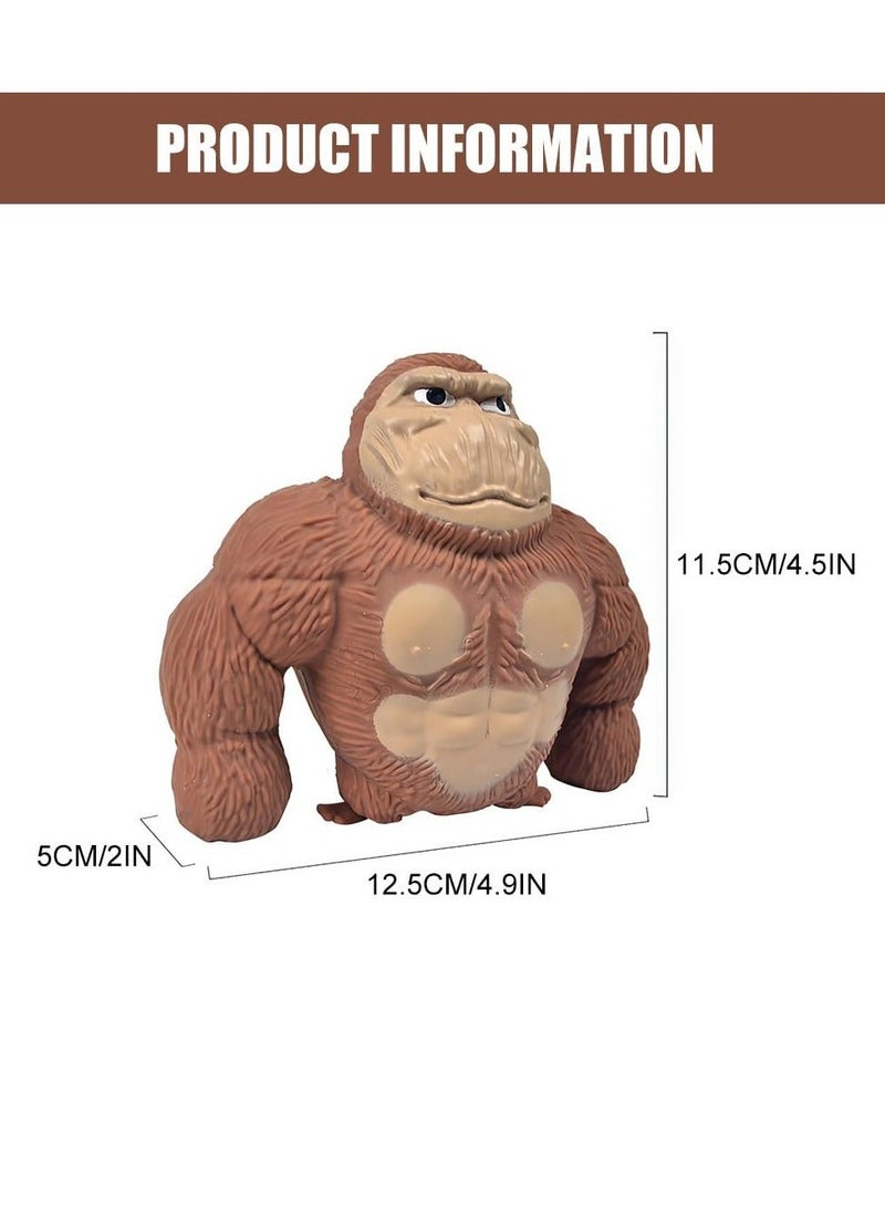 هاهاهاي ألعاب الغوريلا الإبداعية للأطفال والكبار لتخفيف التوتر من لعبة الحسية للقلق واضطراب فرط الحركة ونقص الانتباه والتوحد - Image 3