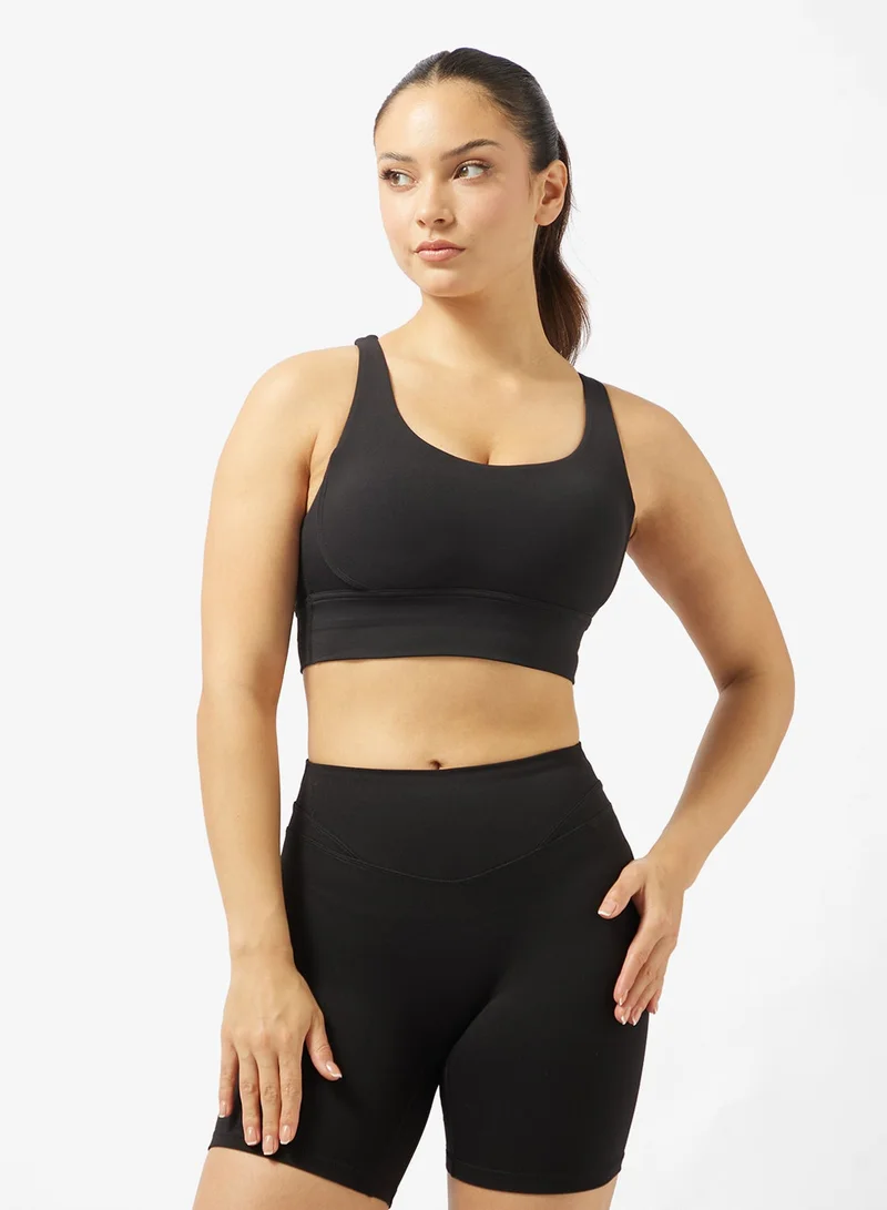 FRWD  Sculpting Cross Back Detail Ultra Soft Training Top for Women | Best Price UAE