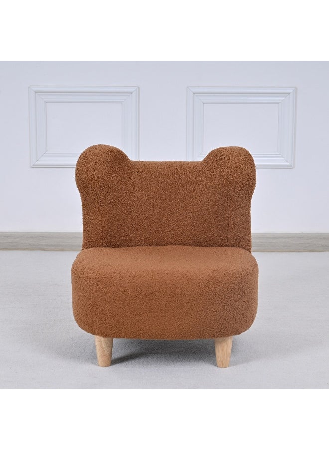 Home Box Winnie Kids Chair with Teddy Fabric  - Image 1
