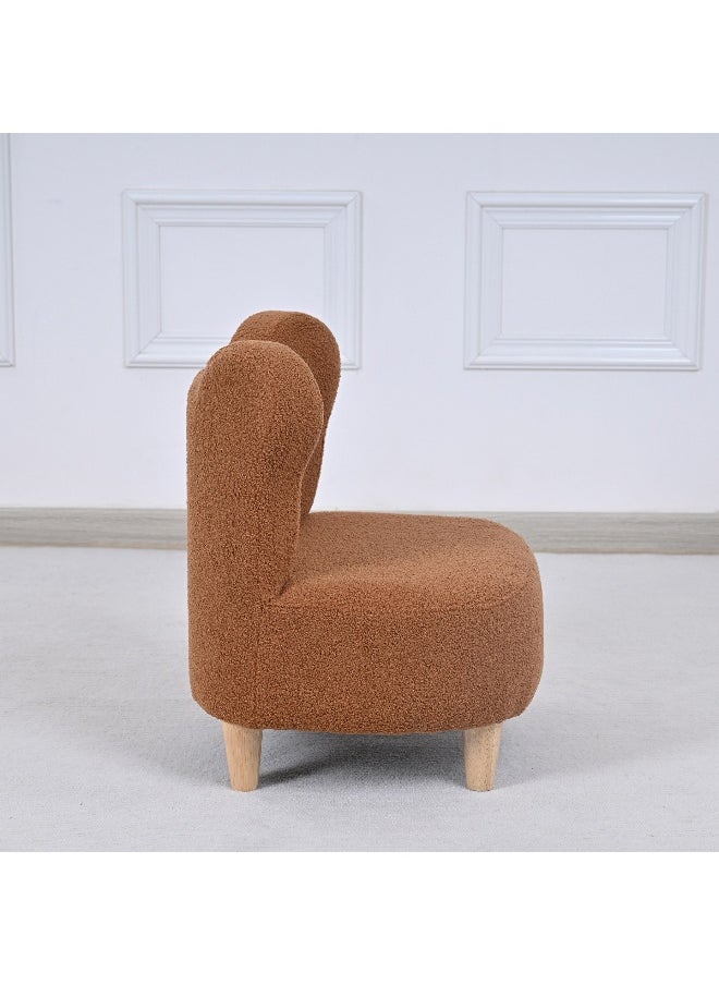 Home Box Winnie Kids Chair with Teddy Fabric  - Image 2
