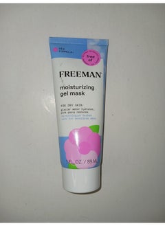 Freeman Freeman, Moisturizing Glacier Water & Pink Peony Gel Facial Mask, 3 Fl Oz 