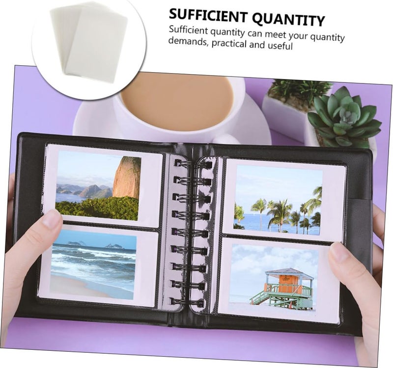 100sheets Thermal Laminating Film Sheets Laminating Pouches Plastic Photo Sheets Protective Film - Image 2
