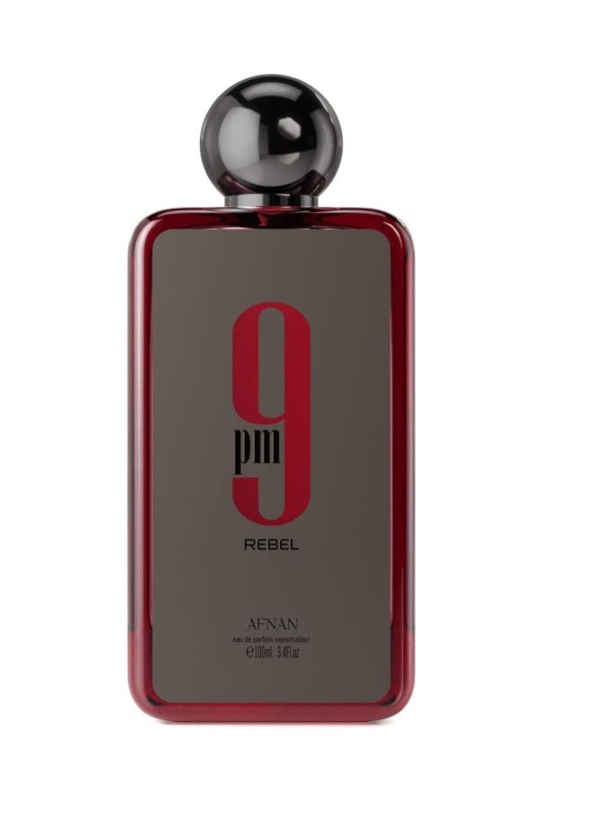 أفنان عطر 9 PM Rebel EDP سبراي للجنسين، 3.4 أونصة  - Image 1