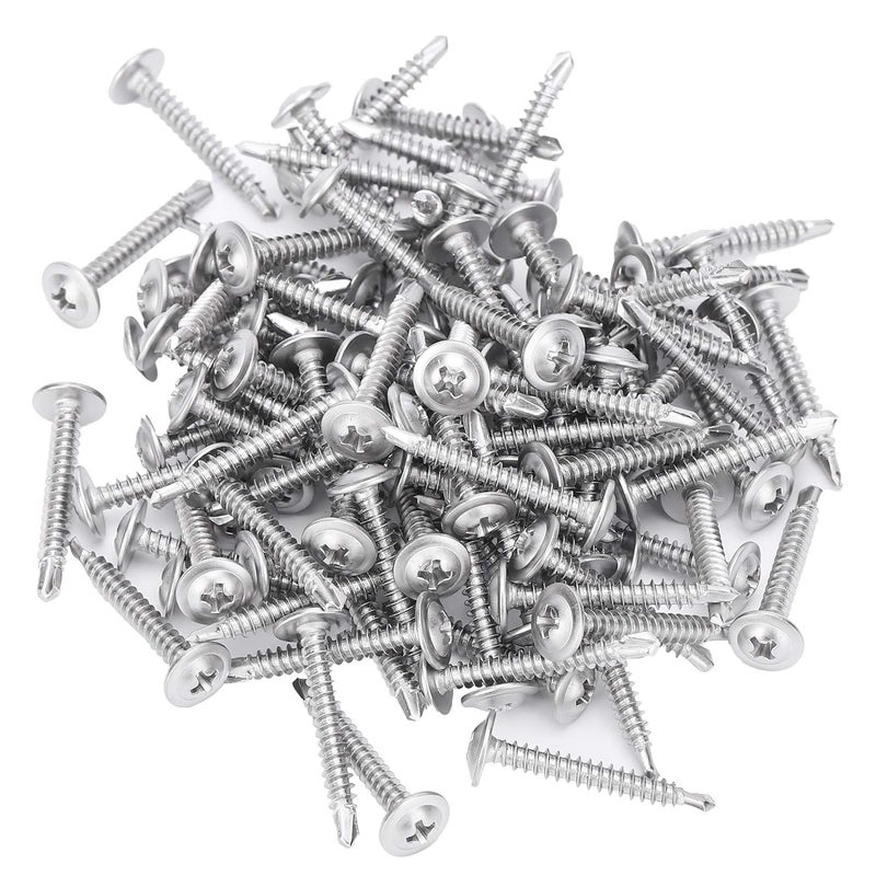 M4 2x32mm Self Tapping Screws 500pcs 410 Stainless Steel Cross Head Fasteners Kit - Image 5