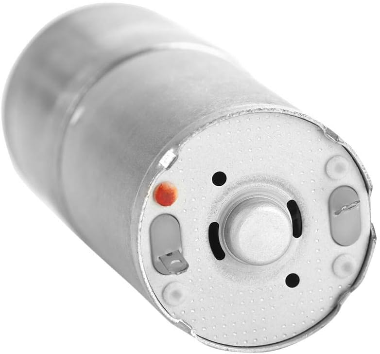 Gear Motor, 1Pcs 25mm DC 12V 25GA-370 Low Speed Metal Gear Motor for Electronic Lock/Robot/(12V 1000RPM) - Image 4