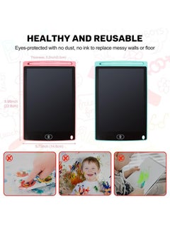 Generic Interactive Kids Writing Tablet, Drawing Tablet with Colorful Display, One-Touch Erase and Anti-Shock Design, Ideal for Creative Learning  - Image 4