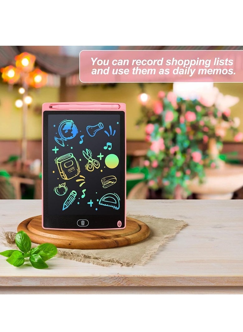 Generic - Interactive Kids Writing Tablet, Drawing Tablet with Colorful Display, One-Touch Erase and Anti-Shock Design, Ideal for Creative Learning - Image 1