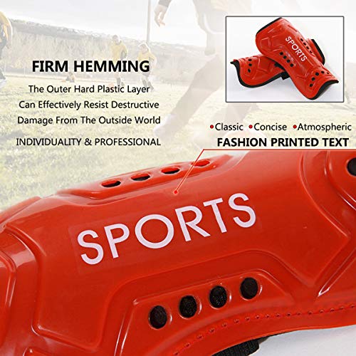 Ralleyfun Youth Soccer Shin Guards for Kids Child Calf Protective Gear Soccer Equipment Soccer Shin Pads Calf Sleeves Protection for Boys Girls Kids Youth Toddler Children Teenagers Adult (Blue, S 3'3-3'9) - Image 5