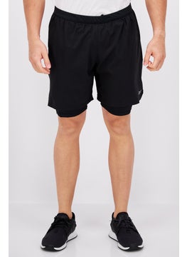 Reebok Men Sportswear Fit Brand Logo Training Short, Black  - Image 1
