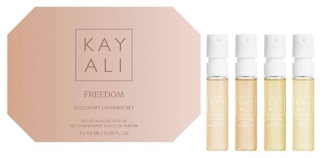 كايالي مجموعة عينات طبقات ديسكفري من KAYALI FREEDOM - مجموعة ماء عطر صغيرة (عينات عطور مناسبة للسفر، 4-5 روائح مميزة قابلة للطبقات، مجموعة هدايا مثالية) - Image 1