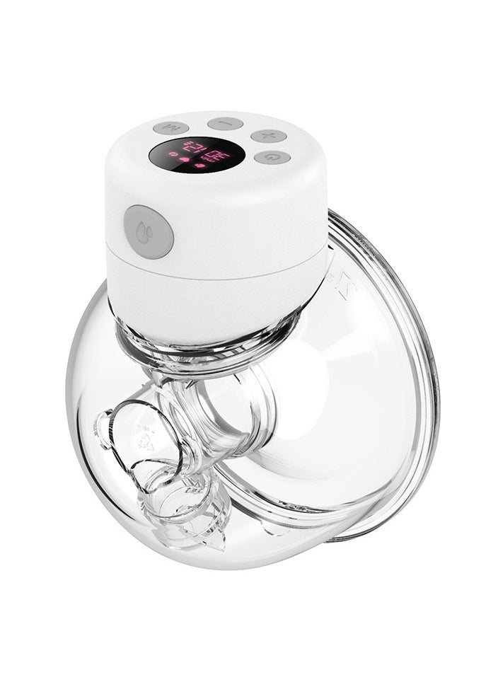 Gonice - Wearable Breast Pump, S12 Double Hands Free Breast Pump, LCD Display, Low Noise & Painless, 2 Modes & 9 Levels Electric Breast Pump Portable, 24mm - Image 1