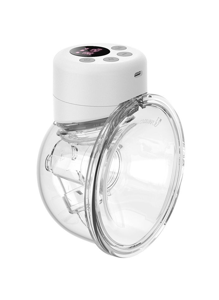 Gonice - Wearable Breast Pump, S12 Double Hands Free Breast Pump, LCD Display, Low Noise & Painless, 2 Modes & 9 Levels Electric Breast Pump Portable, 24mm - Image 1