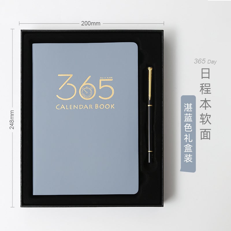 Generic Notebook 365-Day Schedule Book 2026 Self-Discipline Plan Check ...