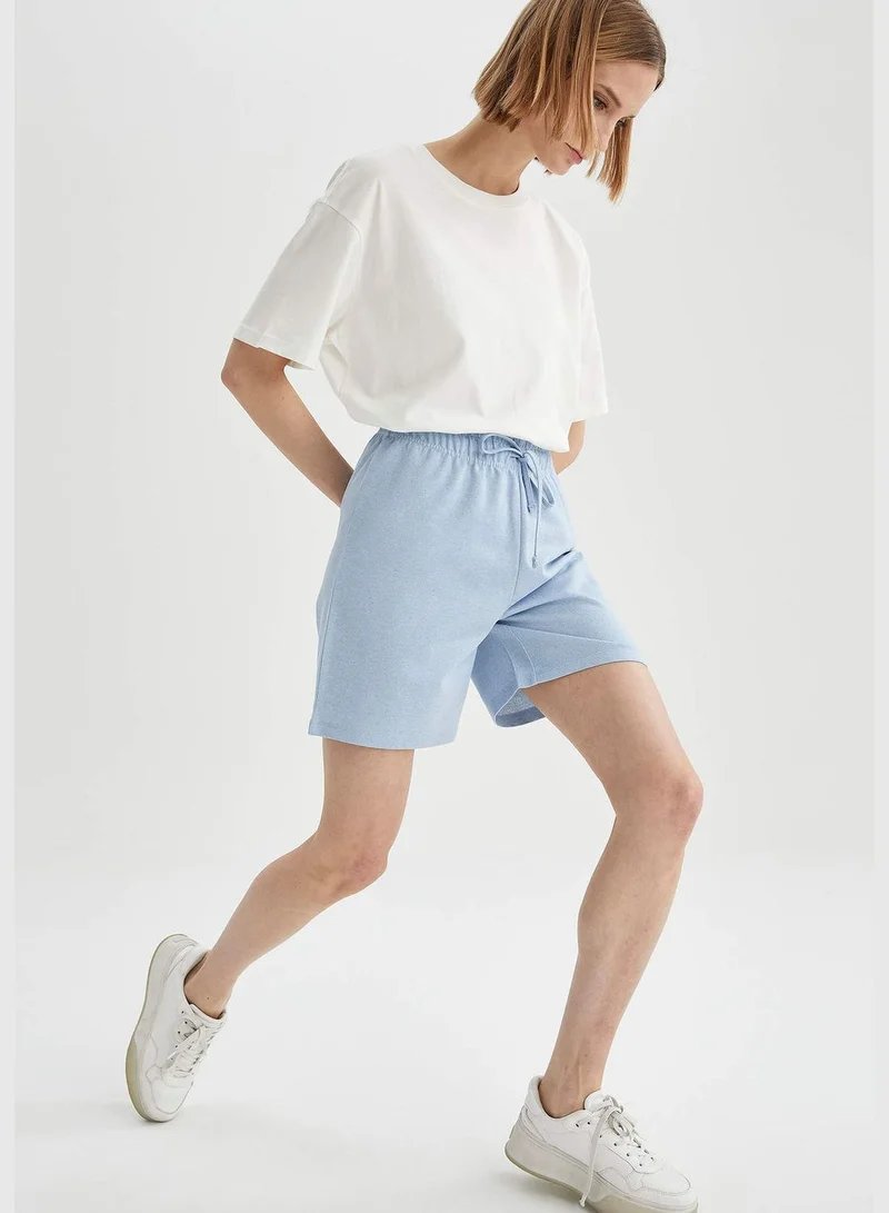 DeFacto Relaxed Fit Bermuda Shorts With Drawstring