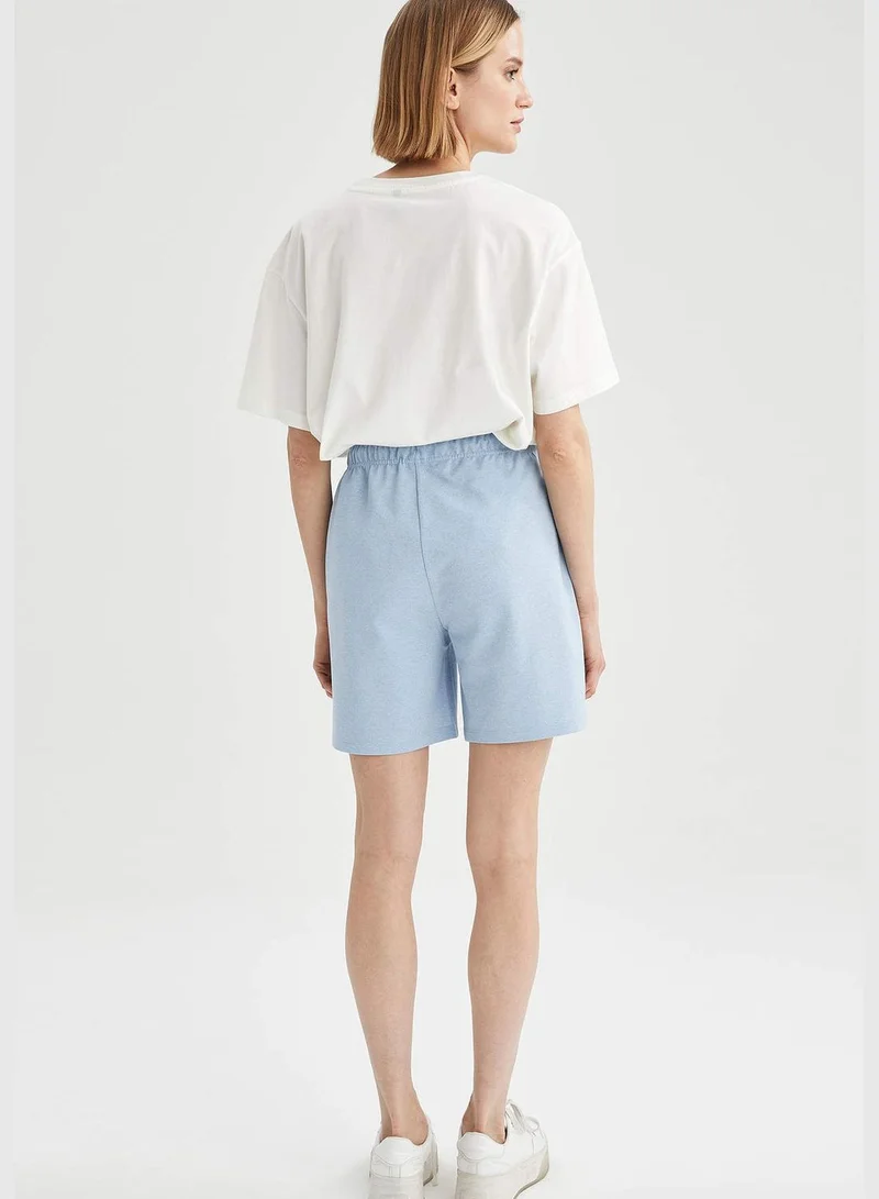 DeFacto Relaxed Fit Bermuda Shorts With Drawstring