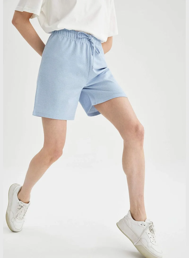 DeFacto Relaxed Fit Bermuda Shorts With Drawstring