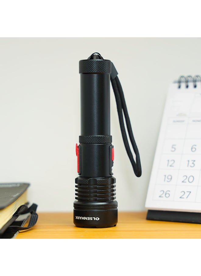 Olsenmark Rechargeable LED Flashlight, OMF2810  - Image 2