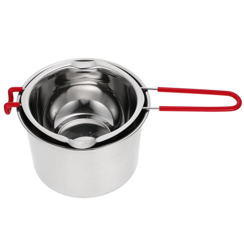 1 Set Stainless Steel Cheese Melting Pot Compact Professional Melting Pot - Image 1