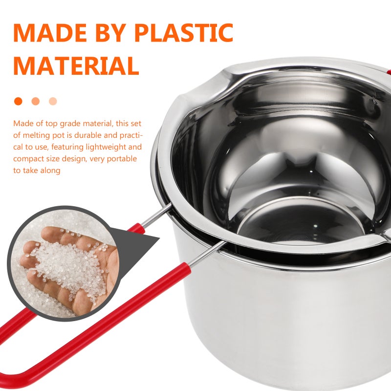 1 Set Stainless Steel Cheese Melting Pot Compact Professional Melting Pot - Image 4