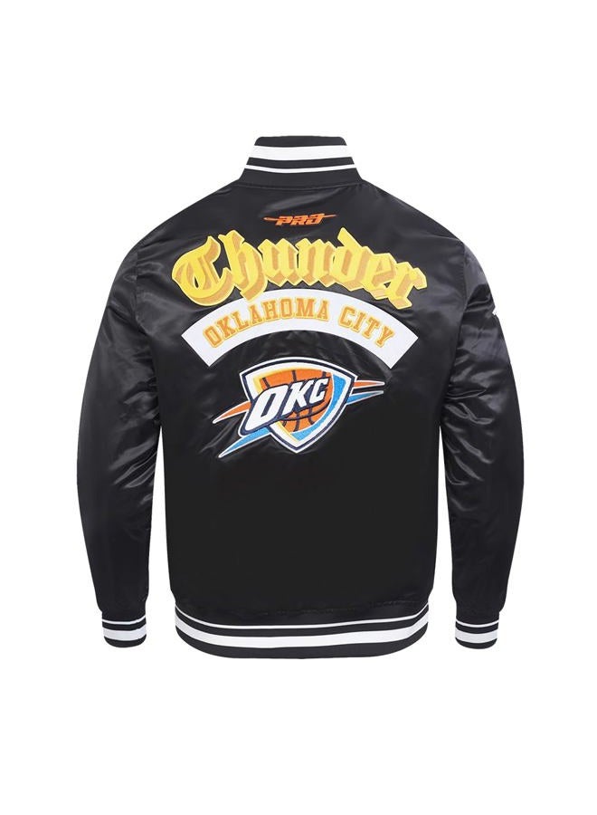 Pro Standard Mens NBA Best Of Satin Jacket - Image 3