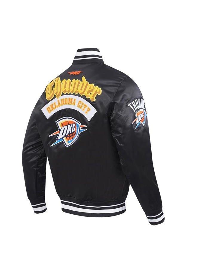 Pro Standard Mens NBA Best Of Satin Jacket - Image 4