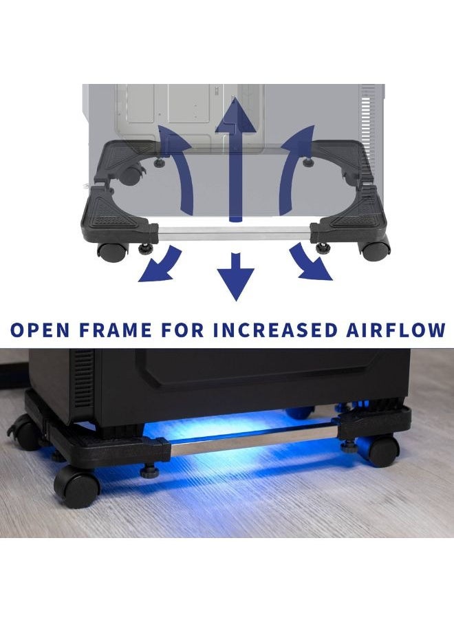 Generic - Multi-functional Movable Adjustable Base Holder Stand with 4Caster Wheels - Image 1