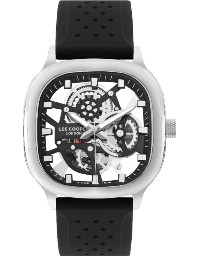 Lee Cooper Men's Silicone Analog Watch LC07973.351 - 42*44 mm
