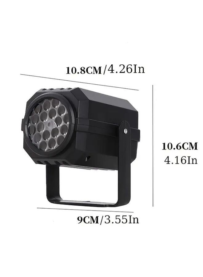 Snowflake Projector Lamp Christmas Santa Claus Reindeer USB LED Adjustable Indoor Outdoor - Image 3