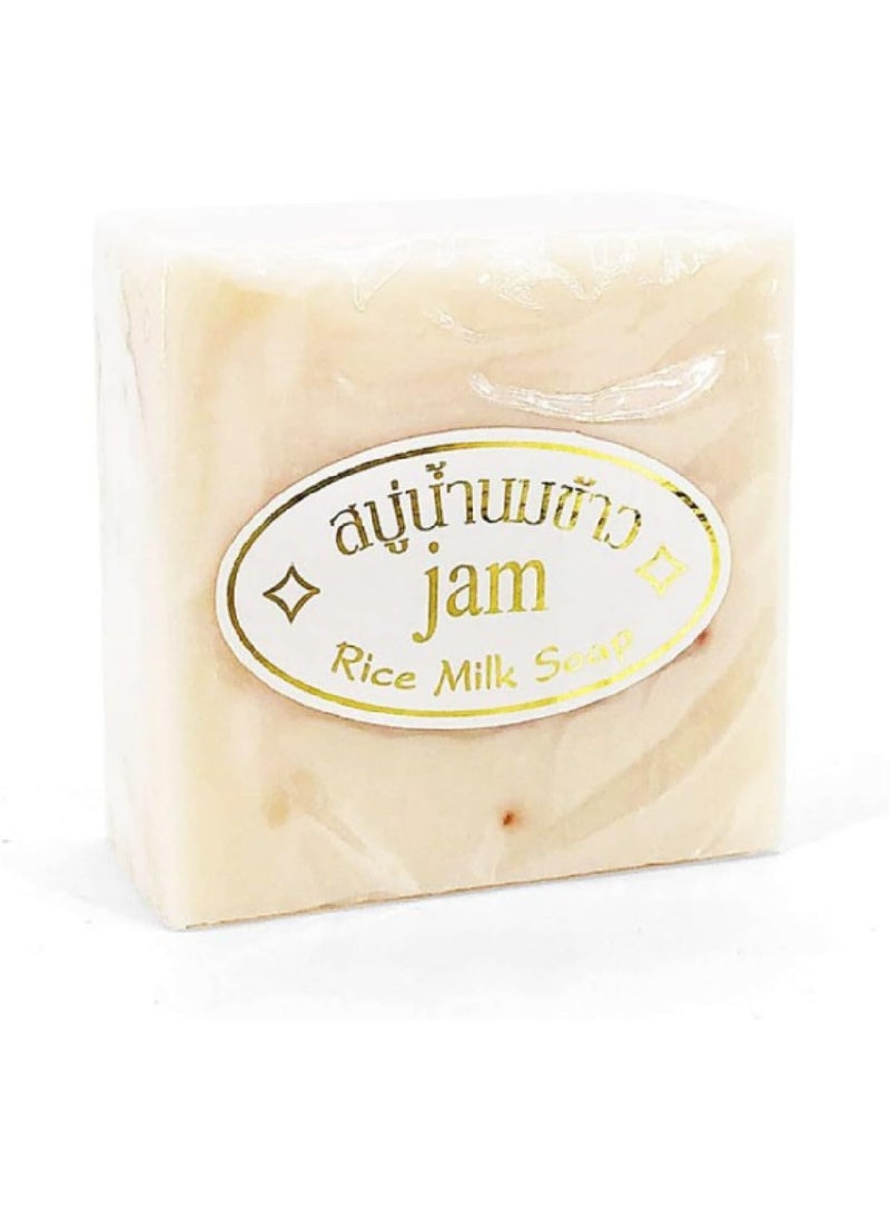 Jam Rice Milk Handmade Soap 65grams - Image 1