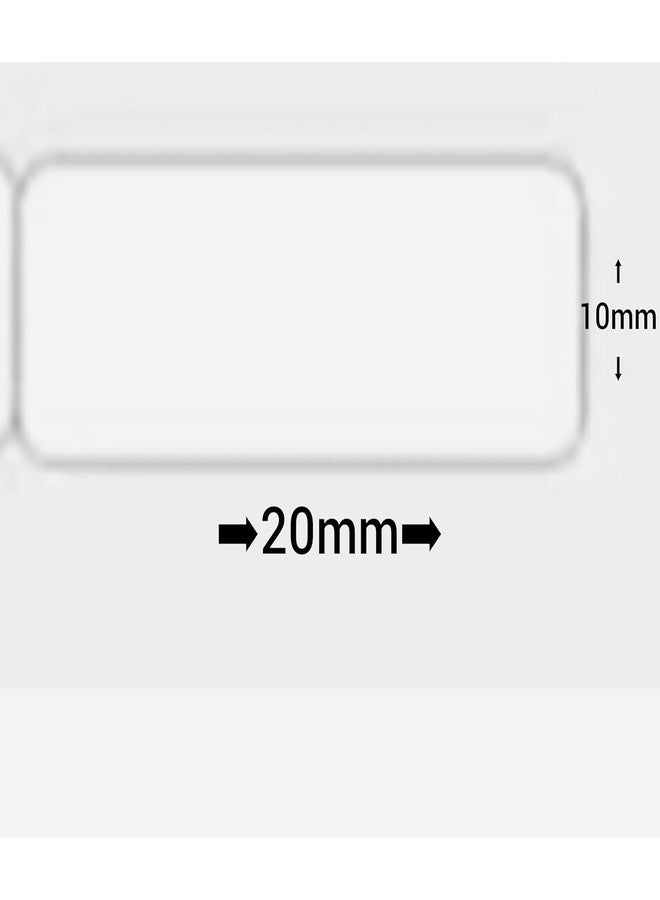 Sehgal Store Rectangular Shape Self Adhesive Paper Sticker Labels [ 20mmx10mm] for File Classification, Origanizing, School ad Office Pack of 1000 Sticker (Yellow) - Image 3
