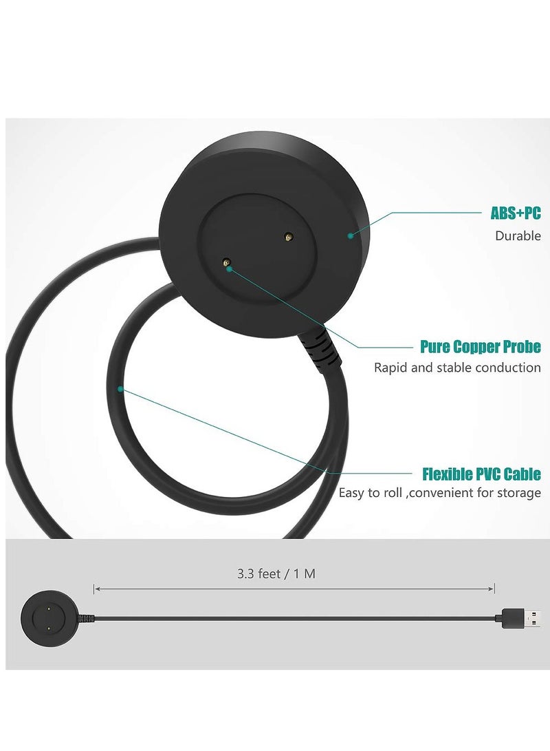 Charger Compatible with Huawei Watch GT, GT2, GT 2e, Honor Watch Magic, Magic 2, Honor Watch GS Pro 100cm USB Charging Cable for Honor Watch Dream - Smart Watch Accessories - Image 5