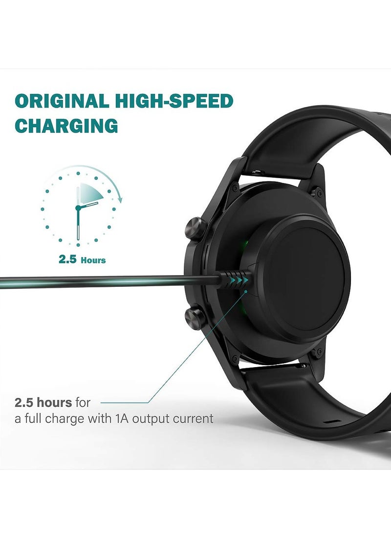 Charger Compatible with Huawei Watch GT, GT2, GT 2e, Honor Watch Magic, Magic 2, Honor Watch GS Pro 100cm USB Charging Cable for Honor Watch Dream - Smart Watch Accessories - Image 2