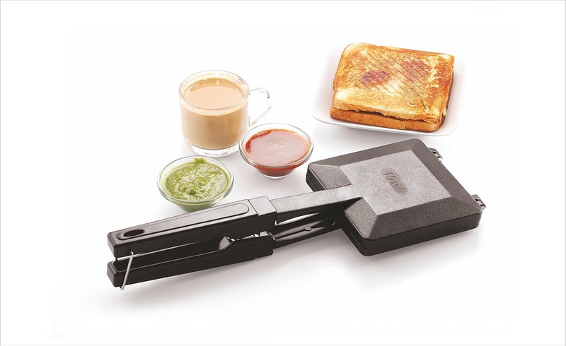 TOSAA TSTSOLO Solo Regular Gas Sandwich Toaster Black Standard - Image 4