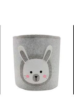 Generic Cute 3D Animals Waterproof Collapsible Felt basket- Rabbit  - Image 1
