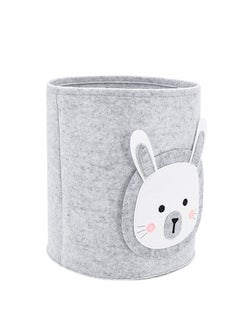 Generic Cute 3D Animals Waterproof Collapsible Felt basket- Rabbit  - Image 2