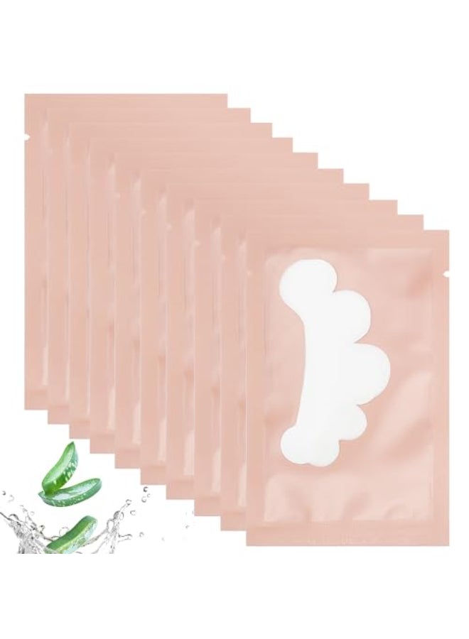 MyAoKuE-UP myaokueup 50 Pairs Eye Gel Pads Lint Free Under Eye Patches for Eyelash Extensions Premium Eye Mask Beauty Tool Kit Pink - Image 1