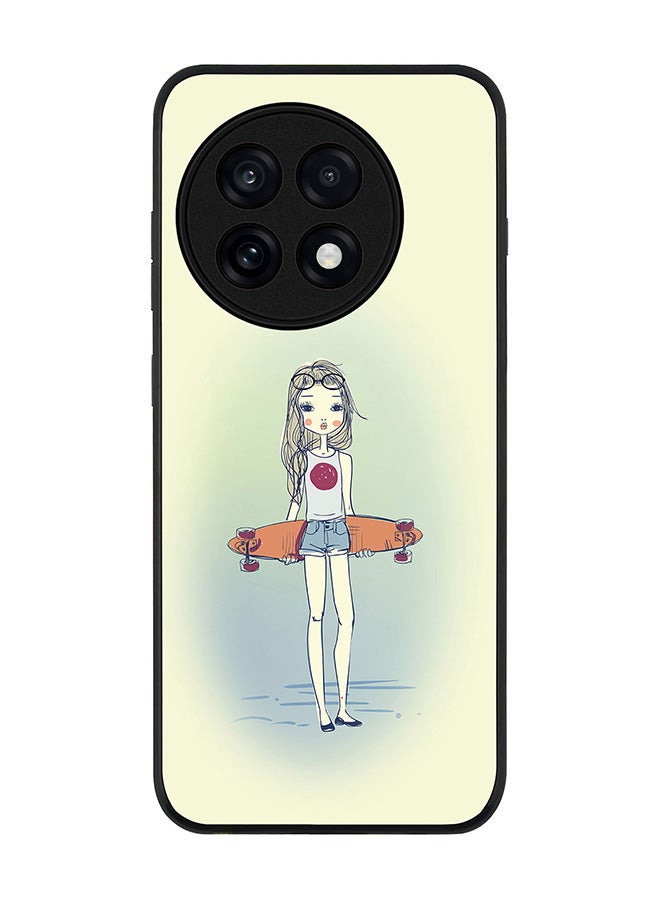 Stylizedd For OnePlus 13R / Ace 5 Pro Case,Slim fit Camera Protection, Shockproof Thin Phone cover  - Skater Girl