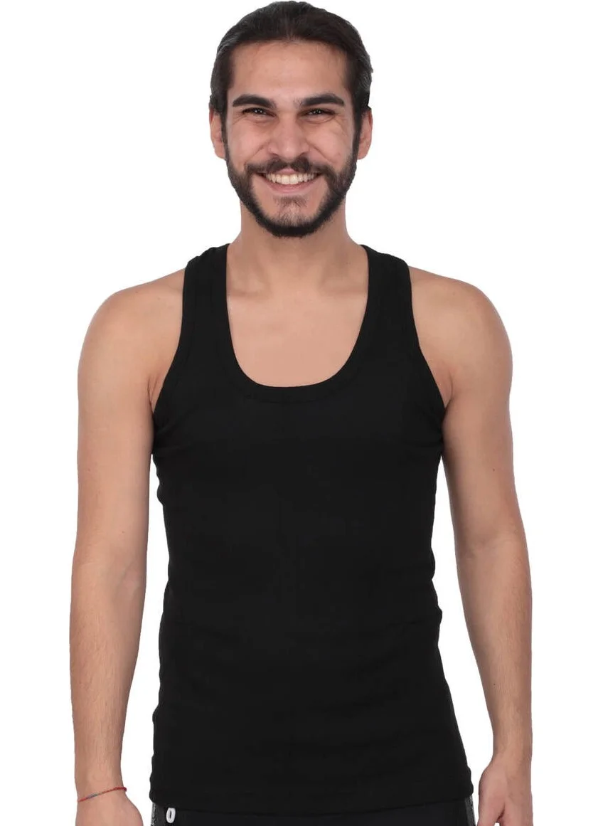 Tutku Male Rib Athlete 102 6 Pack Black