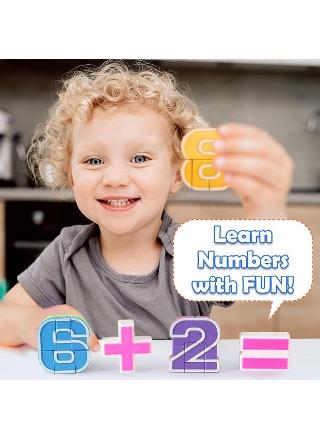 Liberty imports Liberty Imports 15 PCS Number Robots Transforming Toys Set - Math Counting Numerical Transform Robot Figures, Educational STEM Learning Bots for Kids  - Image 5