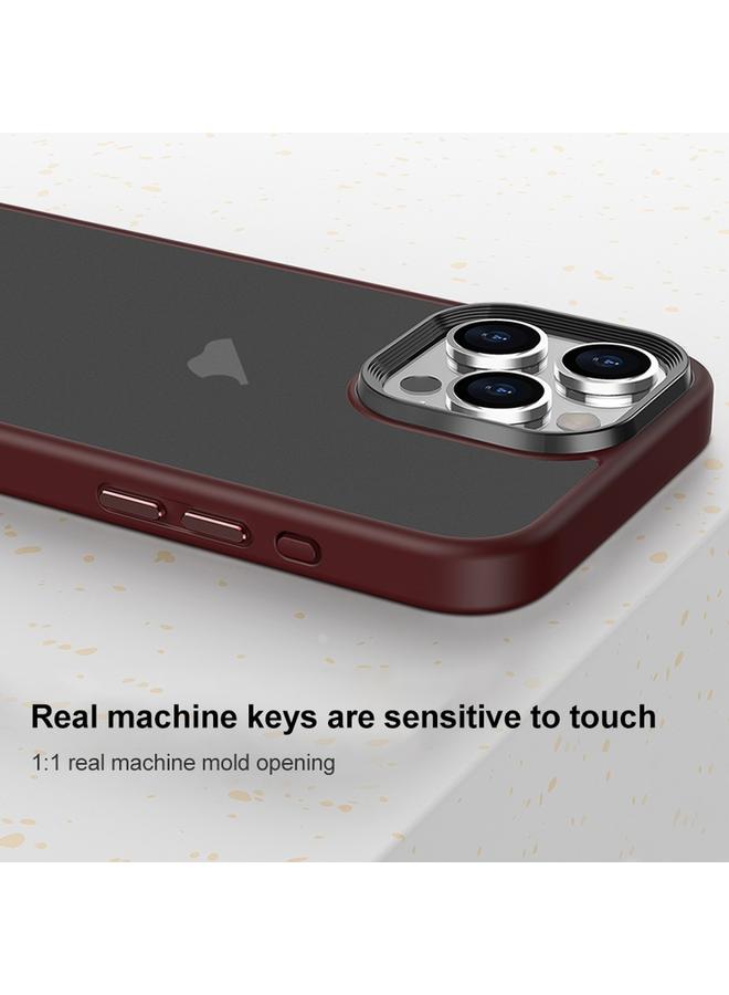 Zaboon Case For iPhone 13 Pro Max Brilliant Series Micro-frosted Anti-fingerprint PC Phone Case - Image 3