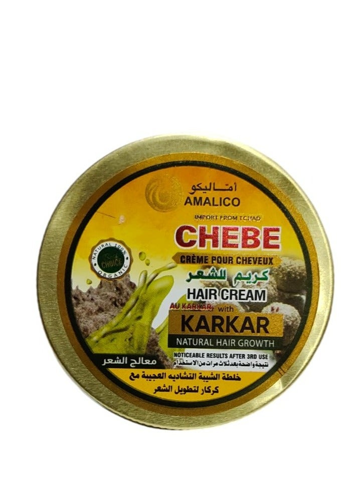 AMALICO Chebe Cream Pour Cheveux with Karkar Natural Hair Growth 200g - Image 2