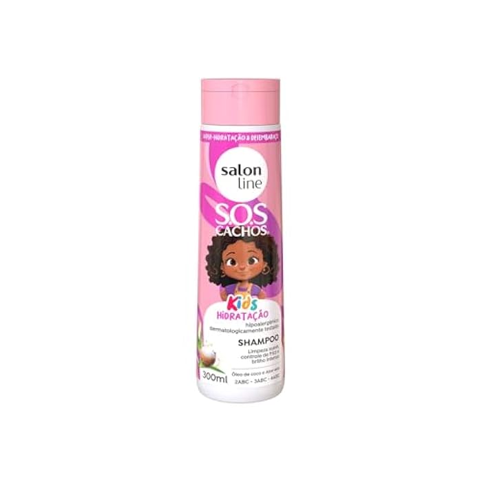 Salon Line سالون لاين - مجموعة العلاجات (SOS تجاعيد للأطفال) - شامبو للأطفال 300 مل (10.14 أونصة سائلة) - Image 1